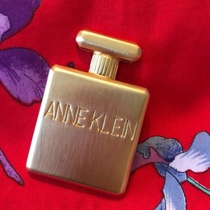 Vintage Anne Klein Perfume Bottle Brooch